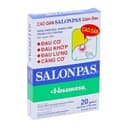 SALONPAS Cao dán 20x10 (mẫu mới)